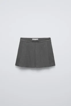 Niños ZARA 6 - 14 Años·Faldas / Bermudas<FALDA BERMUDA LAZO