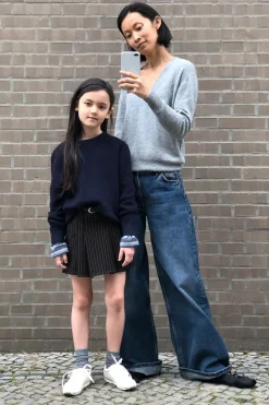 Niños ZARA 6 - 14 Años·Faldas / Bermudas<FALDA BERMUDA RAYA DIPLOMÁTICA