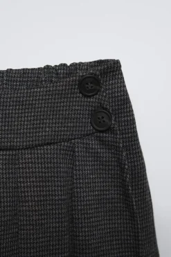 Niños ZARA 1½ - 6 Años·Faldas / Bermudas|6 - 18 Meses·Braguitas / Bermudas<FALDA BERMUDA TABLAS