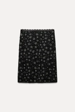 Discount FALDA BORDADOS ABALORIOS ZW COLLECTION Mujer Faldas / Shorts