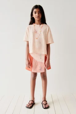 Niños ZARA 6 - 14 Años·Faldas / Bermudas|6 - 14 Años·Total Look<FALDA BORDADOS PATCHWORK