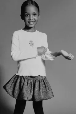 Niños ZARA 1½ - 6 Años·Faldas / Bermudas<FALDA BRILLO GLOBO