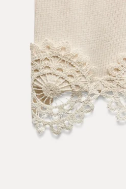 Fashion FALDA CANALÉ CROCHET Mujer Faldas / Shorts