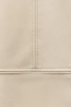 Hot FALDA CAPA EFECTO PIEL Mujer Faldas / Shorts