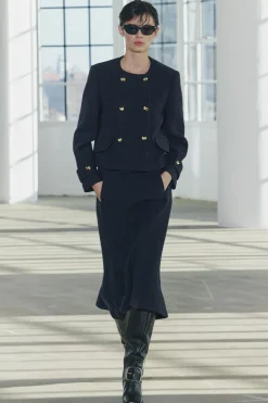 Fashion FALDA CAPA MEZCLA LANA ZW COLLECTION Mujer Faldas / Shorts