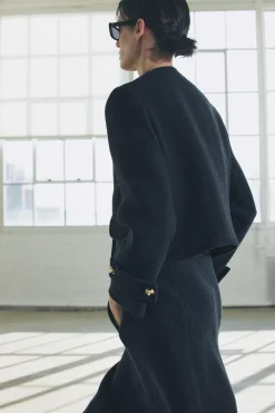 Fashion FALDA CAPA MEZCLA LANA ZW COLLECTION Mujer Faldas / Shorts