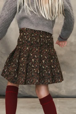 Niños ZARA 6 - 14 Años·Faldas / Bermudas<FALDA CON LANA ANIMAL PRINT LIMITED EDITION