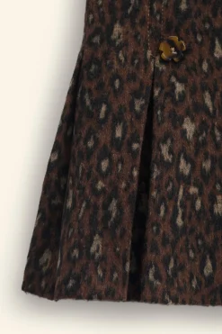 Niños ZARA 6 - 14 Años·Faldas / Bermudas<FALDA CON LANA ANIMAL PRINT LIMITED EDITION