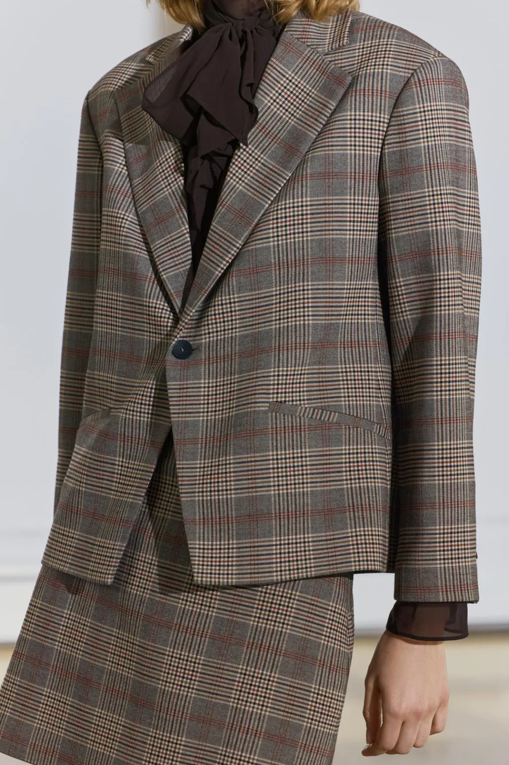 Clearance FALDA CORTA CUADROS ZW COLLECTION Mujer Faldas / Shorts