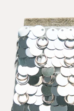 Sale FALDA CORTA LENTEJUELAS ZW COLLECTION Mujer Faldas / Shorts