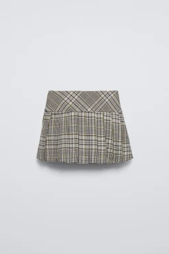 Niños ZARA 6 - 14 Años·Faldas / Bermudas<FALDA CUADROS