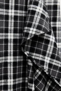 Discount FALDA CUADROS FRANELA CINTURÓN Mujer Faldas / Shorts