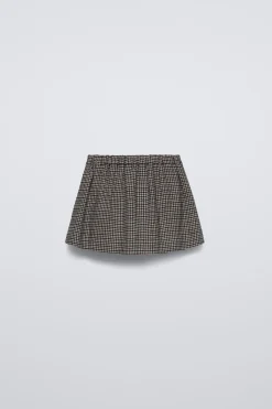 Niños ZARA 1½ - 6 Años·Faldas / Bermudas|1½ - 6 Años·Total Look<FALDA CUADROS LACITOS