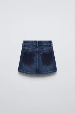 Niños ZARA 6 - 14 Años·Faldas / Bermudas<FALDA DENIM