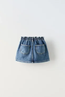 Niños ZARA 1½ - 6 Años·Jeans / Denim|1½ - 6 Años·Faldas / Bermudas<FALDA DENIM PAPERBAG