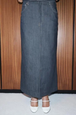 Online FALDA DENIM RECTA ZW COLLECTION Mujer Faldas / Shorts