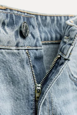 Discount FALDA DENIM TRF TIRO MEDIO Mujer Faldas / Shorts