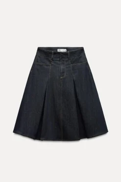 Outlet FALDA DENIM ZW COLLECTION Mujer Faldas / Shorts