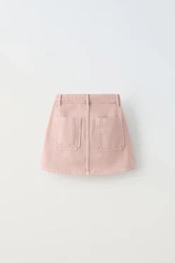 Niños ZARA 6 - 14 Años·Faldas / Bermudas<FALDA DETALLE TRENZA