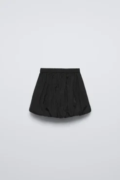 Niños ZARA 1½ - 6 Años·Faldas / Bermudas|6 - 18 Meses·Braguitas / Bermudas<FALDA EFECTO ARRUGADO GLOBO