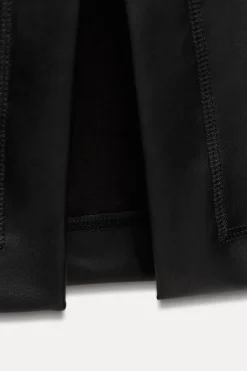 New FALDA EFECTO PIEL ABERTURA ZW COLLECTION Mujer Faldas / Shorts