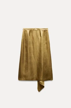 Sale FALDA FLUIDA ASIMÉTRICA ZW COLLECTION Mujer Faldas / Shorts