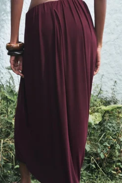 New FALDA GLOBO DRAPEADA Mujer Faldas / Shorts