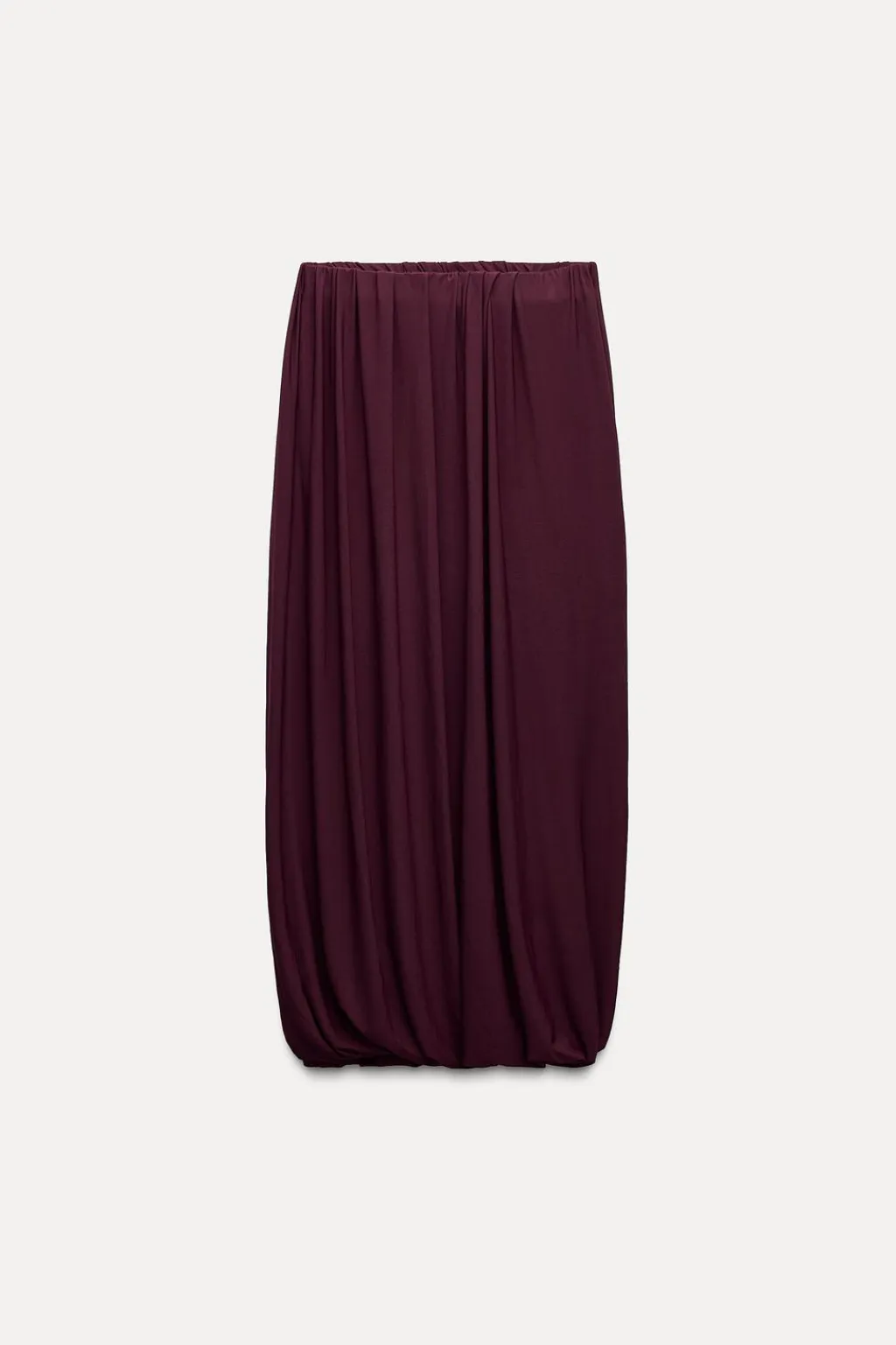 New FALDA GLOBO DRAPEADA Mujer Faldas / Shorts