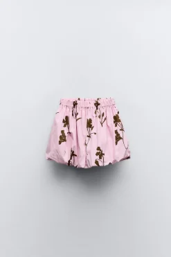 Niños ZARA 1½ - 6 Años·Faldas / Bermudas<FALDA GLOBO ESTAMPADA