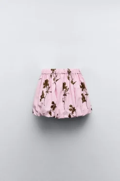 Niños ZARA 1½ - 6 Años·Faldas / Bermudas<FALDA GLOBO ESTAMPADA