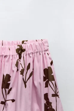 Niños ZARA 1½ - 6 Años·Faldas / Bermudas<FALDA GLOBO ESTAMPADA