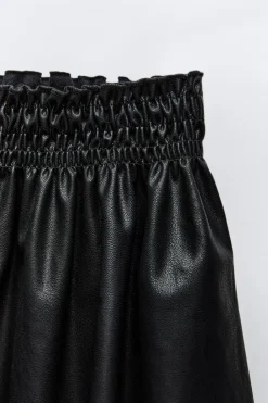 Niños ZARA 1½ - 6 Años·Faldas / Bermudas<FALDA GOMAS EFECTO PIEL