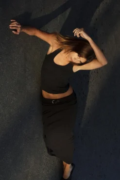 Sale FALDA LARGA CINTURÓN Mujer Faldas / Shorts