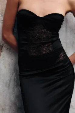 Outlet FALDA LARGA COMBINADA Mujer Faldas / Shorts