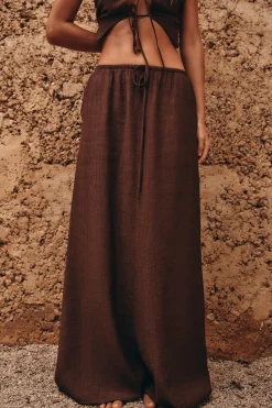 Hot FALDA LARGA ESTRUCTURA Mujer Faldas / Shorts