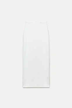 Hot FALDA LARGA SOFT PIQUÉ Mujer Faldas / Shorts