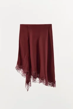 Fashion FALDA LENCERA ENCAJE Mujer Faldas / Shorts|Lenceria