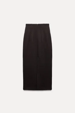 Clearance FALDA MIDI ABERTURA Mujer Faldas / Shorts