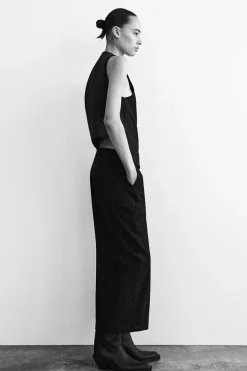 Online FALDA MIDI ABERTURA Mujer Faldas / Shorts