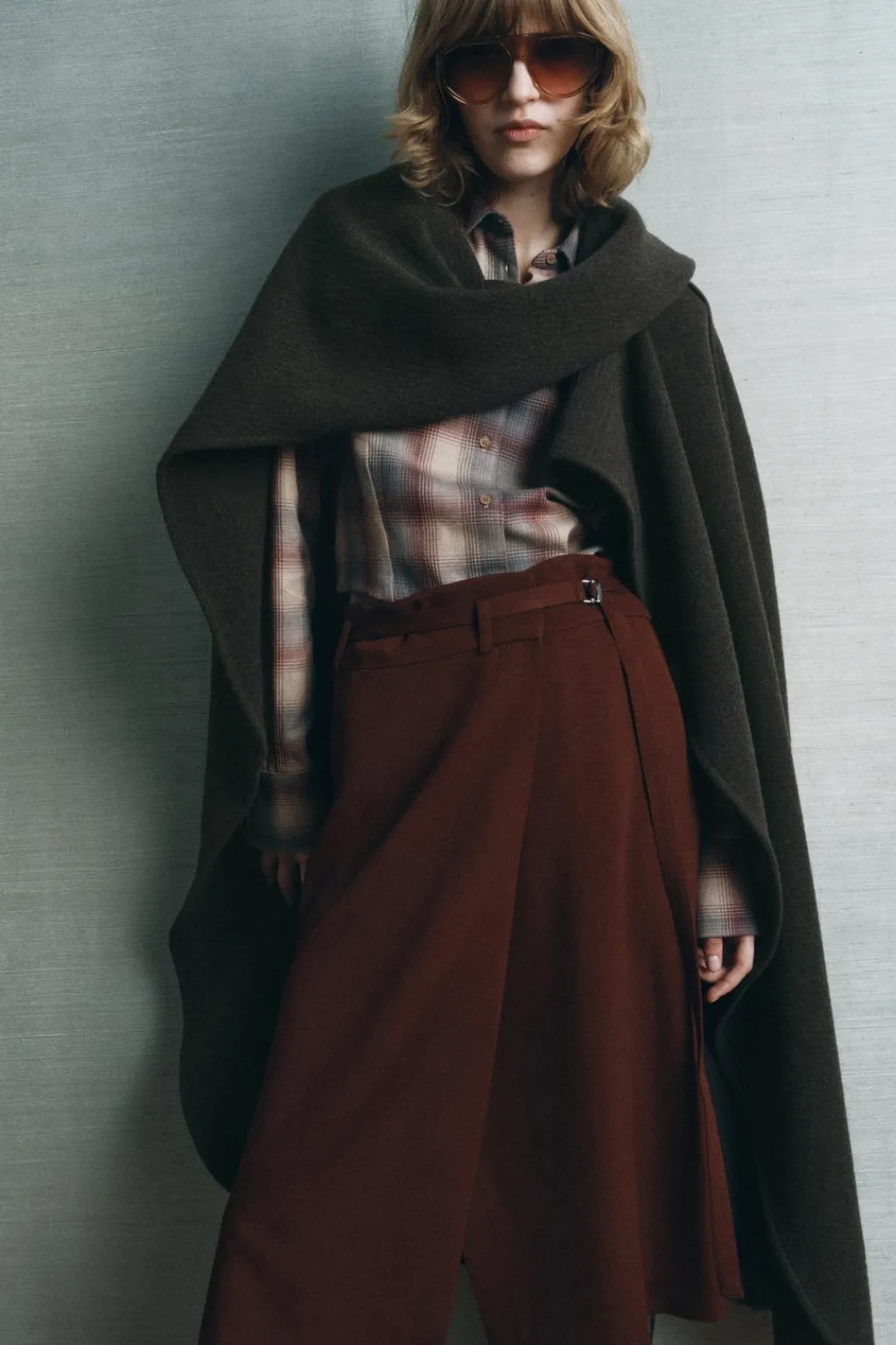 Hot FALDA MIDI ABERTURAS ZW COLLECTION Mujer Faldas / Shorts