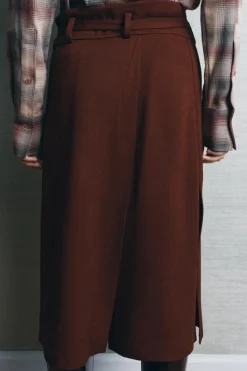 Hot FALDA MIDI ABERTURAS ZW COLLECTION Mujer Faldas / Shorts