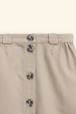 Niños ZARA 6 - 14 Años·Faldas / Bermudas<FALDA MIDI BOTONES FLORES LIMITED EDITION