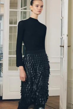 Online FALDA MIDI COMBINADA Mujer Faldas / Shorts