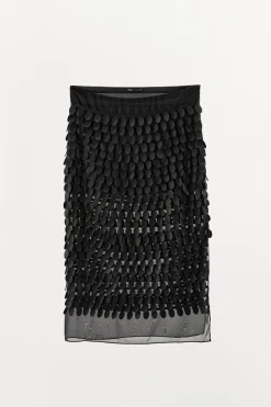 Online FALDA MIDI COMBINADA Mujer Faldas / Shorts