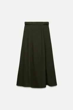 Online FALDA MIDI CREPE Mujer Faldas / Shorts