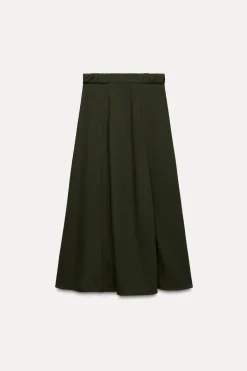 Online FALDA MIDI CREPE Mujer Faldas / Shorts