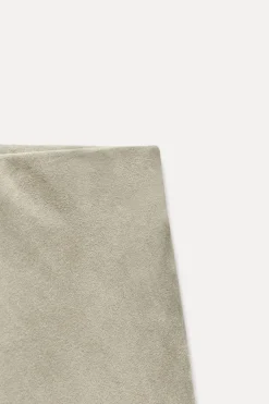 Outlet FALDA MIDI EFECTO ANTE Mujer Faldas / Shorts