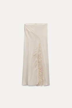 Best FALDA MIDI ENCAJE Mujer Faldas / Shorts