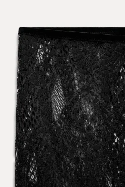 Clearance FALDA MIDI ENCAJE Mujer Faldas / Shorts