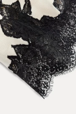 Hot FALDA MIDI ENCAJE ZW COLLECTION Mujer Faldas / Shorts